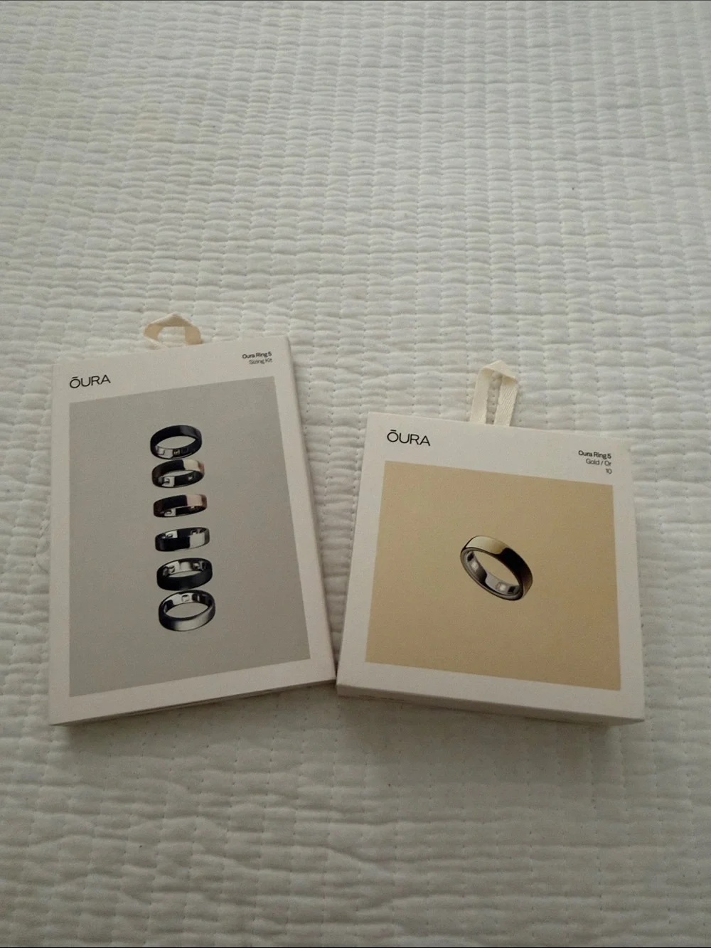 Oura Ring 5 - Gold, Size 10